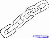 Как нарисовать Цепь карандашом поэтапно  Рисование Карандаш sketch template