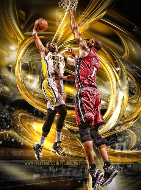 Paul George Dunk Wallpaper - WallpaperSafari