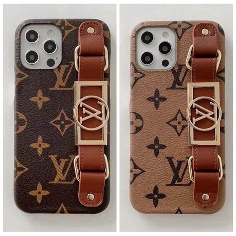 iPhone 13 Pro Max Louis Vuitton Wrist Strap Band Case 12 Pro max ...