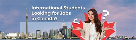 International Students Looking for Jobs in Canada?