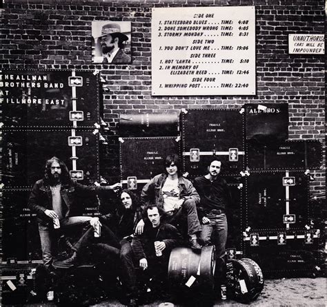 The Allman Brothers at Fillmore East - Album cover location - PopSpots