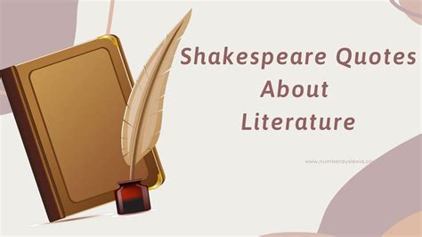 20 Powerful Shakespeare Quotes About Literature - Number Dyslexia