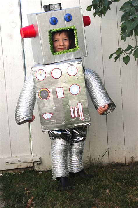 Cardboard Transformer Costume