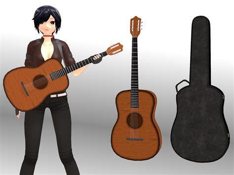[MMD] Acoustic guitar [download] by Wampa842 on DeviantArt