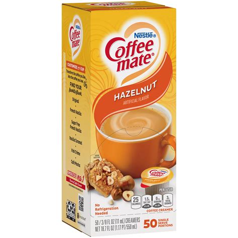 Nestle Coffee-Mate Hazelnut Liquid Coffee Creamer Singles - Shop Coffee Creamer at H-E-B