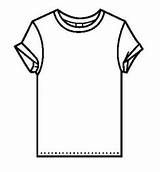 Blank Tshirt Coloring Page Pages sketch template
