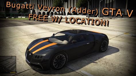 GTA 5 BUGATTI VEYRON LOCATION! GTA 5 BUGATTI! - YouTube