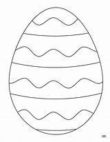 Plain Egg Coloring Page sketch template