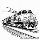 Freight Train Coloring Pages  Free & Printable sketch template