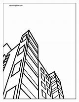 School Building Coloring Pages At GetColoringscom  Free Printable sketch template