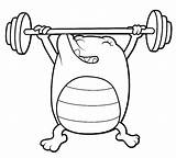 56 Weightlifting Coloring Pages  ColoringPagesOnlycom sketch template