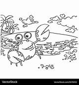 Cute Crab Coloring Pages sketch template
