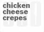 Chicken Cheese Crepes Recipe | CDKitchen.com