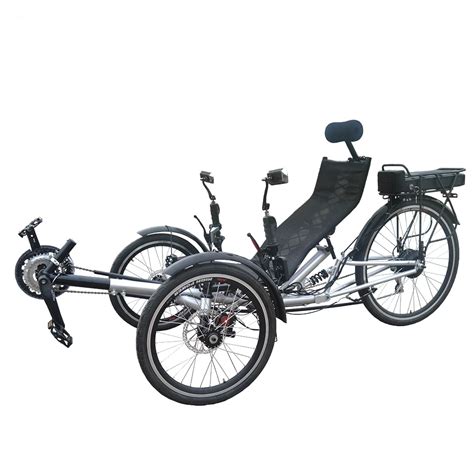 250watt 36V 12Ah Electric Pedal Assistant Adult Recumbent Trike-in Bicycle from Sports ...