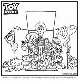 Toy Story Printable Coloring Pages sketch template