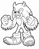 Sonic The Hedgehog Printable sketch template