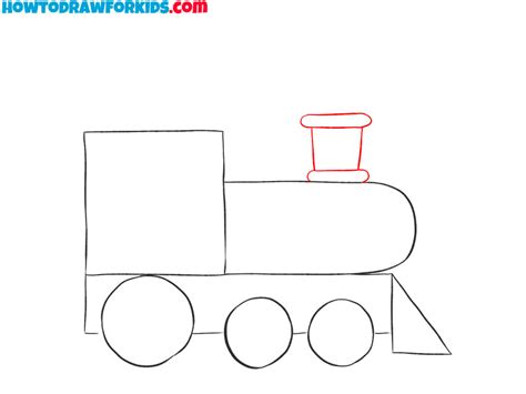 How to Draw an Easy Train - Easy Drawing Tutorial For Kids