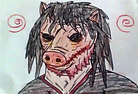 Pig-Mask (SAW) by SquirrelCat1998V2 on DeviantArt