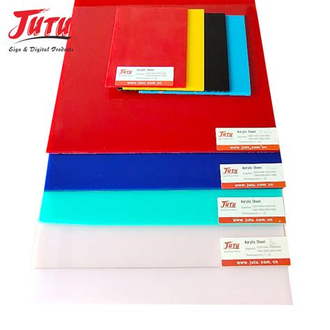 Printable and Cuttable 1~20mm Thickness PMMA Thin Rigid Plastic Sheet ...