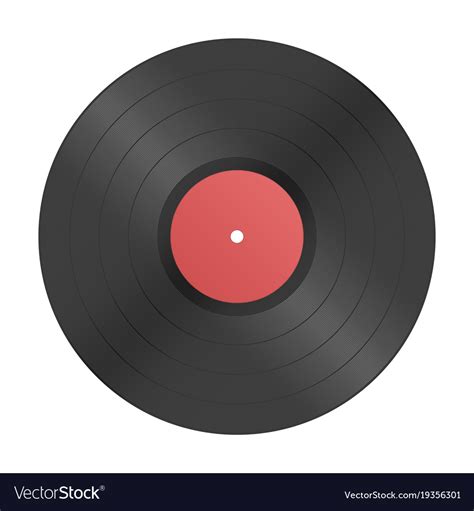 Vinyl record Royalty Free Vector Image - VectorStock