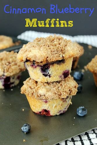 Cinnamon Blueberry Muffins | BeyondFrosting