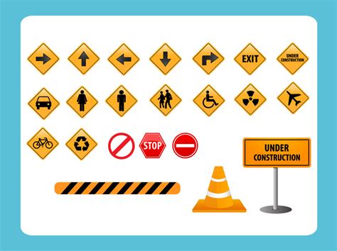 Road Direction Sign Vectors Vector Art & Graphics | freevector.com