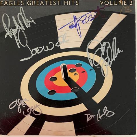 Sold at Auction: Eagles Greatest Hits Vol. 2 signed album | Greatest hits, Eagles, Columbia pictures