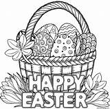 Printable Easter Basket Coloring Pages  Calendars AT A GLANCE sketch template