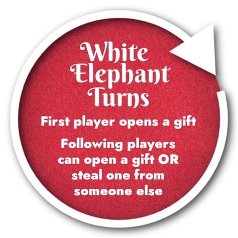 Official White Elephant Gift Exchange Rules