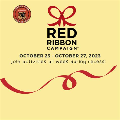 Red Ribbon Week Campaign | Canoga Park Elementary