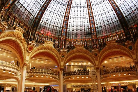 The historic dome of the Galeries Lafayette is being restored — Paris ...