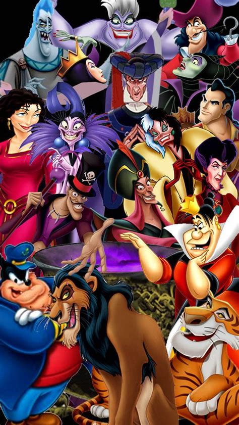 Villains Iphone by disneyfreak19 | Disney images, Disney villains, Disney tattoos