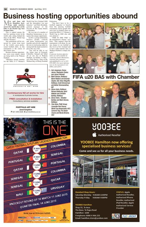 Waikato Business News Apr/May 2015 by Waikato Business News - Issuu