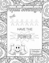 7 Principles Of Government Coloring Pages By Social Studies USA sketch template