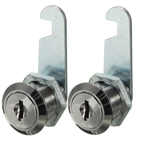 Zinc Alloy Cam Locks Filing Cabinet Mailbox Drawer Cupboard Locker with Two Keys 16mm/ 20mm ...