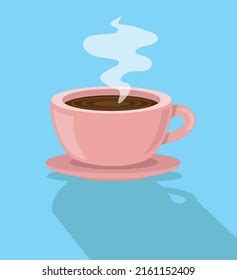 Cup Fresh Coffee Vector Illustration Flat Stock Vector (Royalty Free) 690058879 | Shutterstock