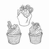 41 Cupcake And Cake Coloring Pages For Kids Free PDF Printables sketch template