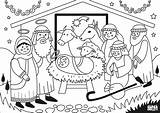 Adoration By The Shepherds coloring Page  ColouringPages sketch template