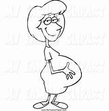 Pregnant Woman Coloring Pages sketch template