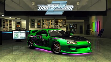 NFS Underground 2 - Toyota Supra Tuning & Customization - YouTube