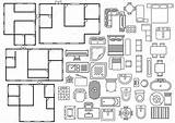 Top Floor Plan Symbols Vector Popular Ideas sketch template