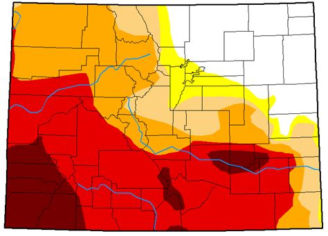 Drought Intensifies for Western Colorado, Slight Improvement for Southeast | Kiowa County Press ...