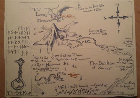 Map of Erebor by DominikFanta on DeviantArt