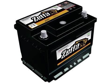 Bateria de Carro Zetta 50Ah 12V - Polo Positivo Direito Z50D - Elétrica ...