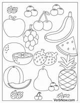 25 Free Fruit Coloring Pages For Kids And Adults sketch template