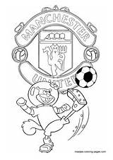 Manchester United Coloring Sheets sketch template