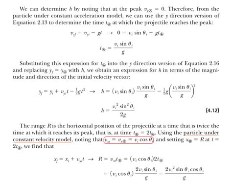 homework and exercises - Why is the constant velocity model used in a projectile motion ...