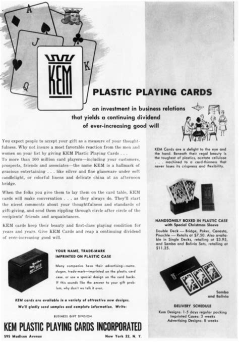 Kem Plastic Playing Cards, Inc. | MyCompanies Wiki | Fandom