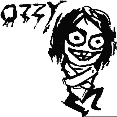 Ozzy Osbourne Clipart Free Images At Clker Vector Clip Art | The Best ...