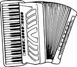 Accordion coloring page  Free Printable pages On Colooricom sketch template